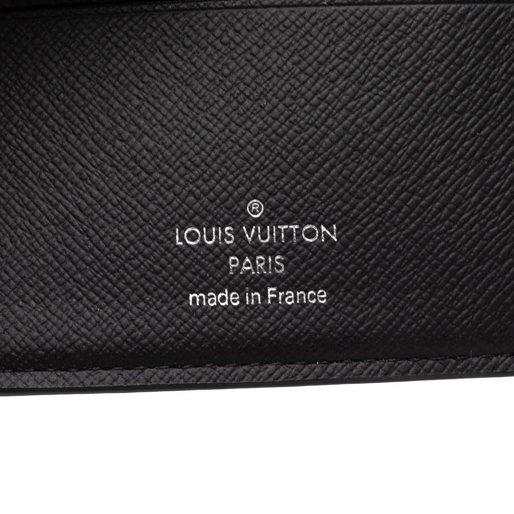 Louis Vuitton Damier Graphite Amerigo Wallet Black Very good condition - Box View