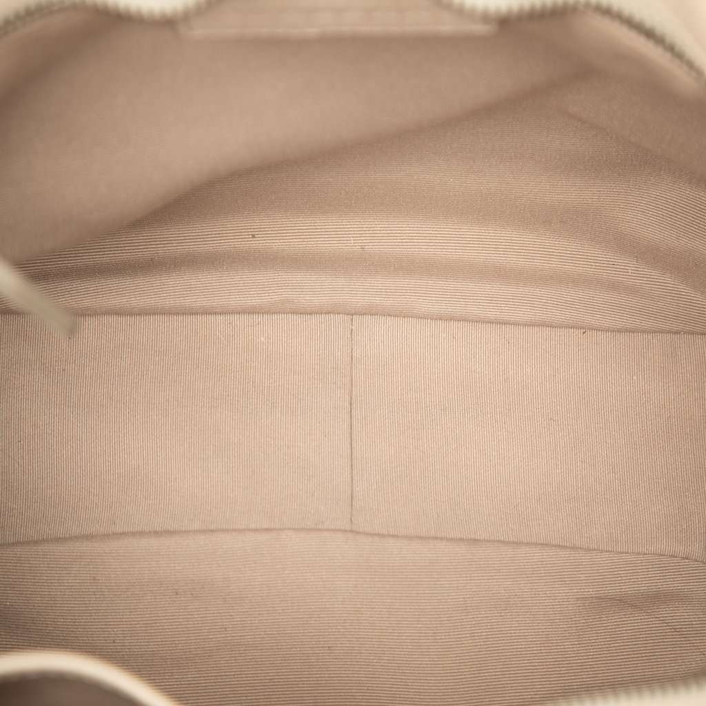 Burberry Small Bicolor Leather Waltham Satchel Brown Leather Very good - Model View