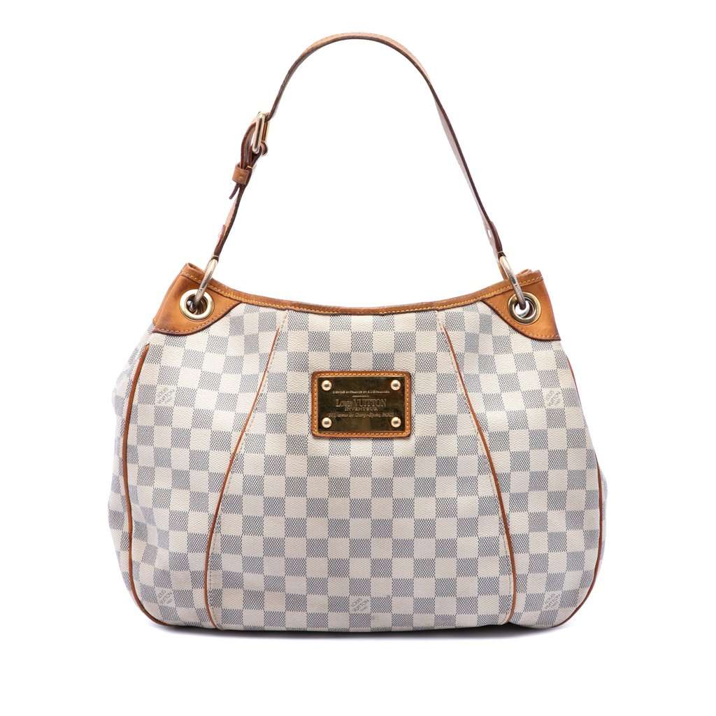 Louis Vuitton Damier Azur Galliera PM White Very good condition - Front View