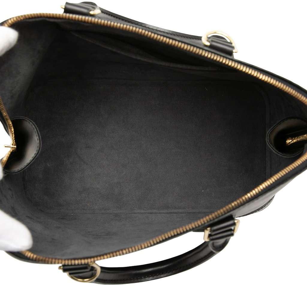 Louis Vuitton Epi Alma PM Black Leather Very good condition - Model View