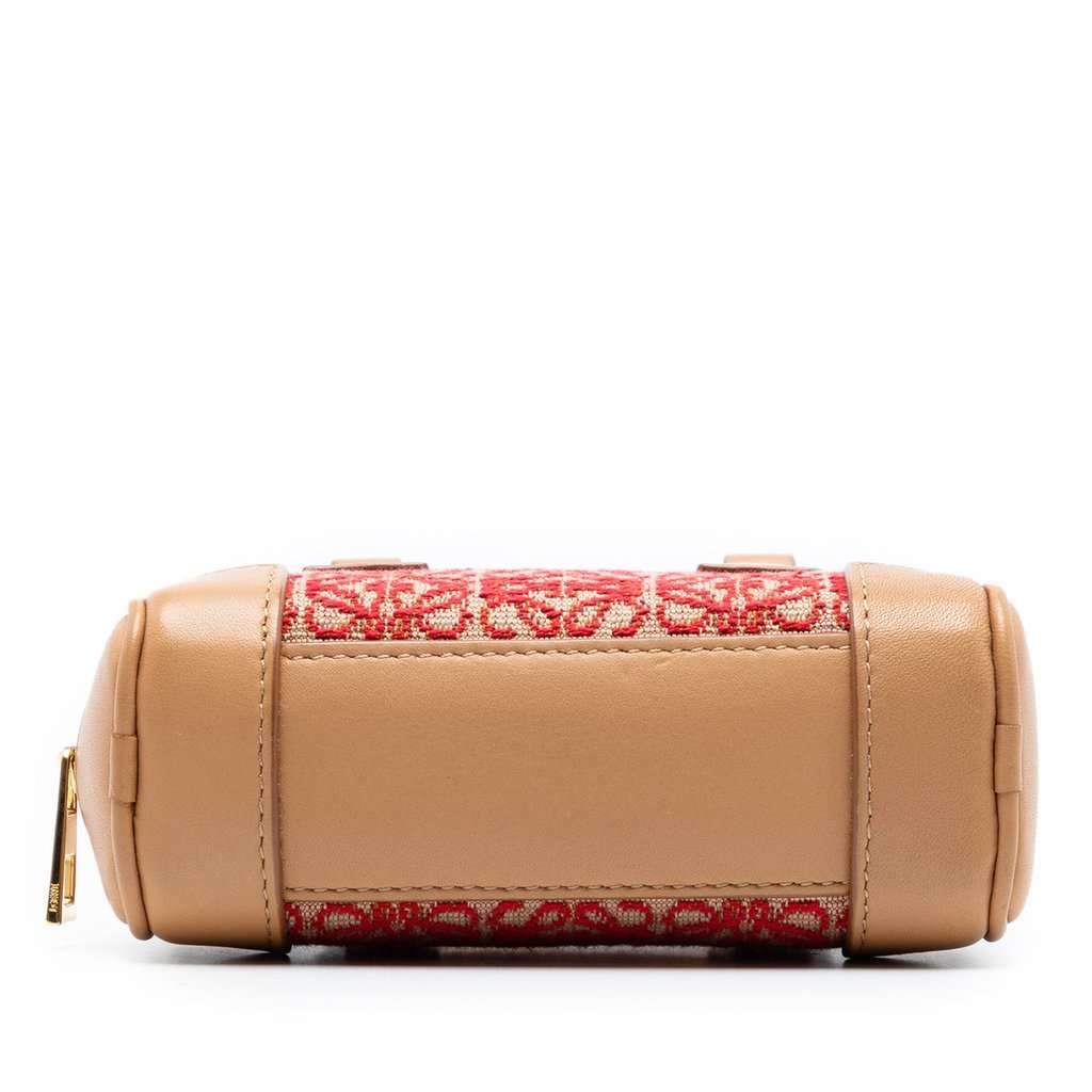 Loewe Nano Canvas Amazona Satchel Brown Very good condition - Inside View