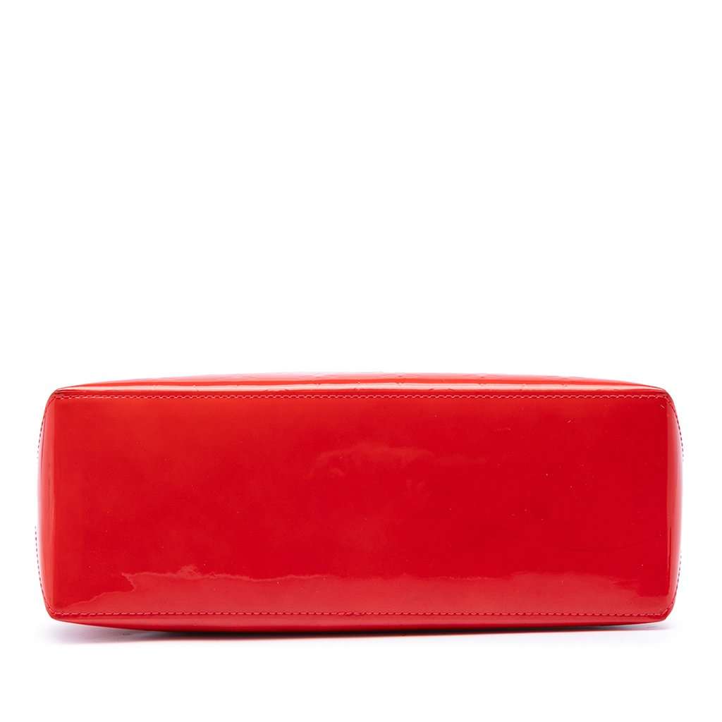 Louis Vuitton Monogram Vernis Wilshire PM Red Leather Very good condition - Inside View