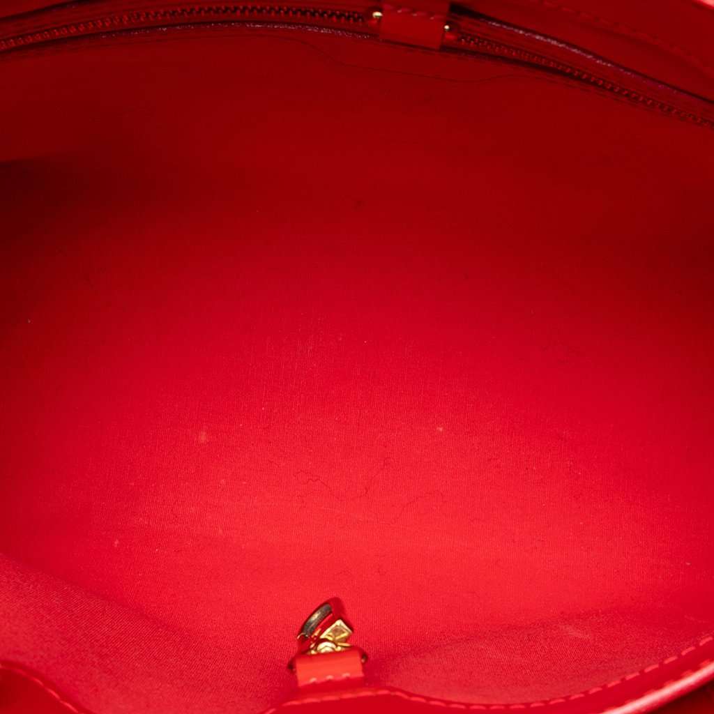 Louis Vuitton Monogram Vernis Wilshire PM Red Leather Very good condition - Model View