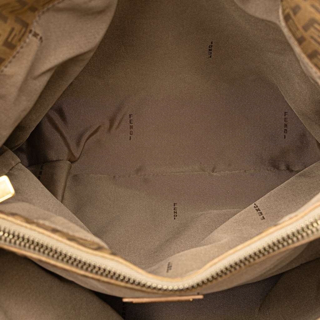 Fendi Zucchino Canvas Tote Beige Very good condition - Box View