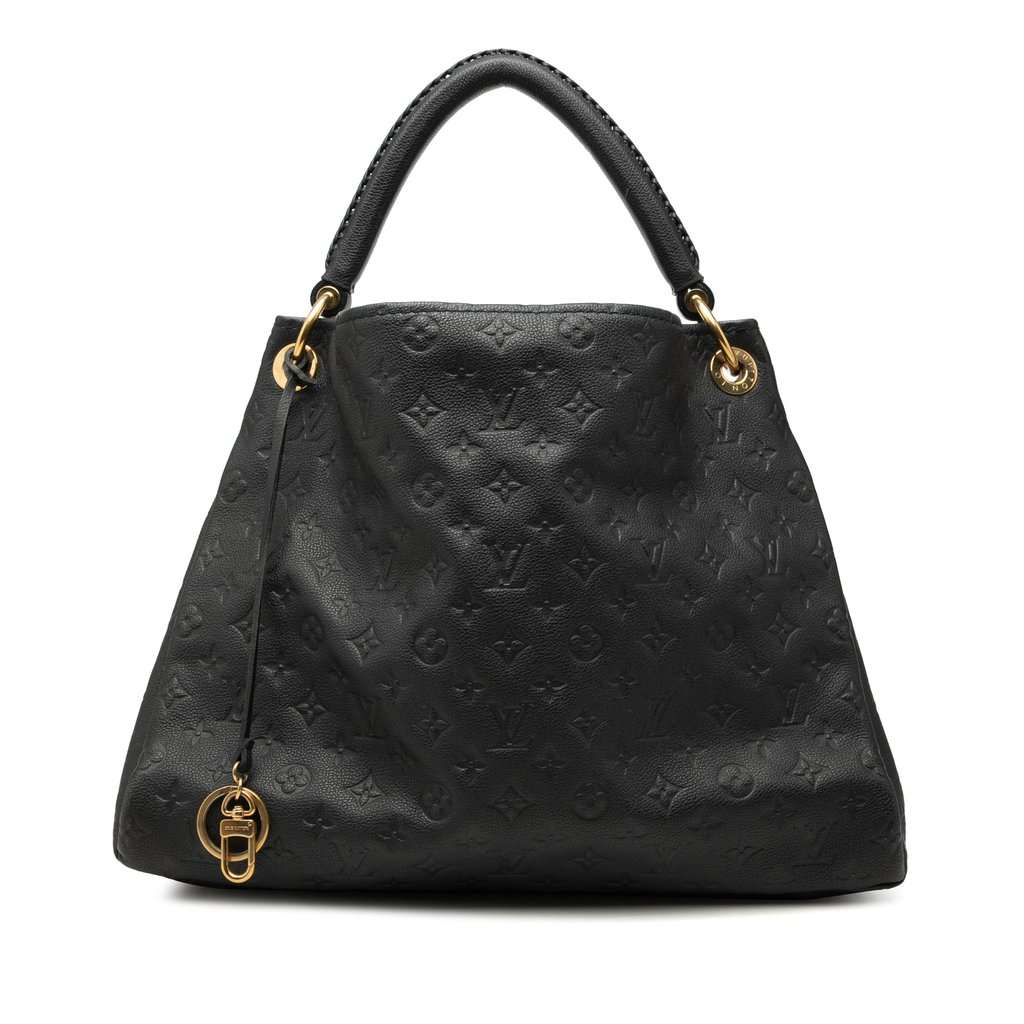 Louis Vuitton Monogram Empreinte Artsy MM Blue Leather Very good condition - Front View