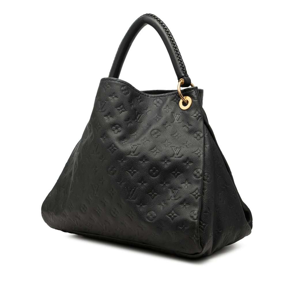 Louis Vuitton Monogram Empreinte Artsy MM Blue Leather Very good condition - Back View