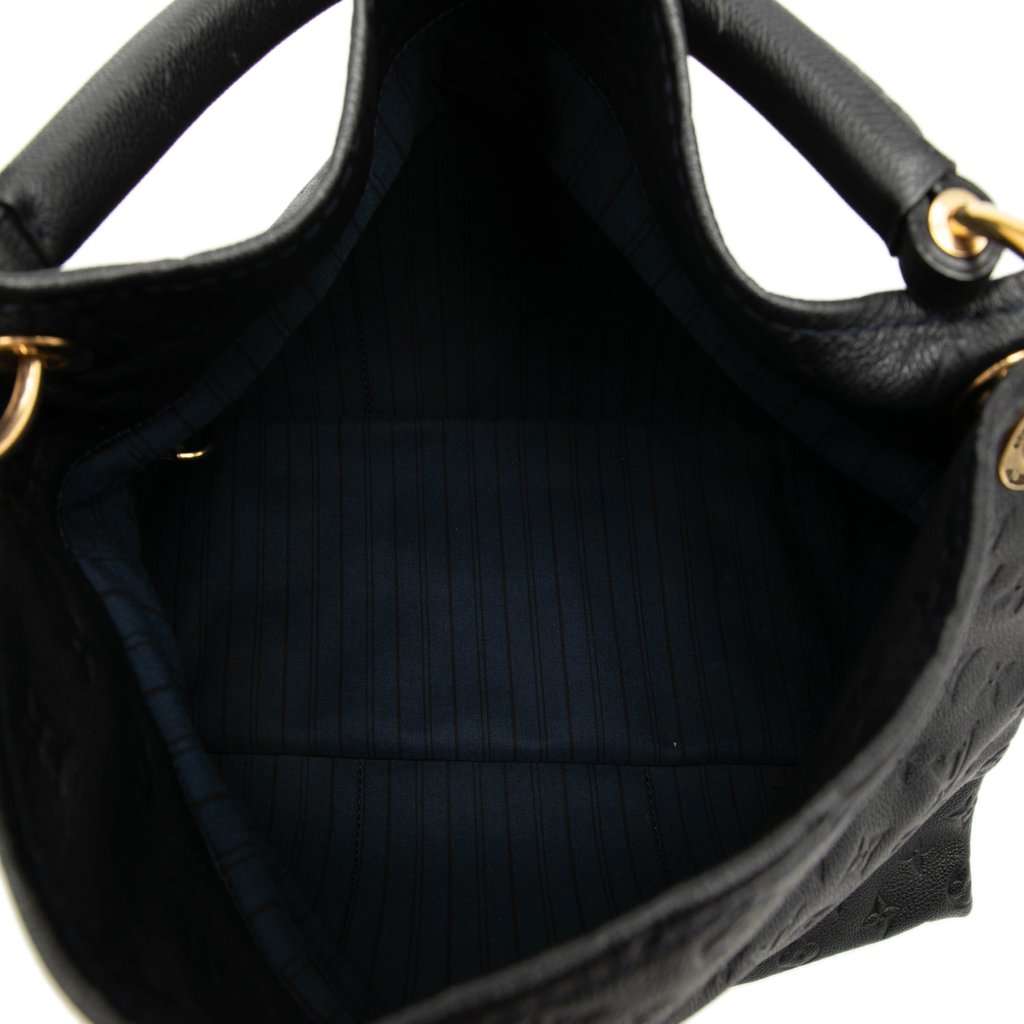 Louis Vuitton Monogram Empreinte Artsy MM Blue Leather Very good condition - Model View