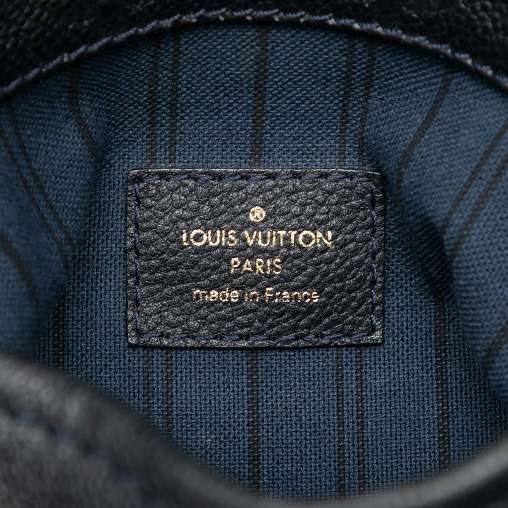 Louis Vuitton Monogram Empreinte Artsy MM Blue Leather Very good condition - Box View