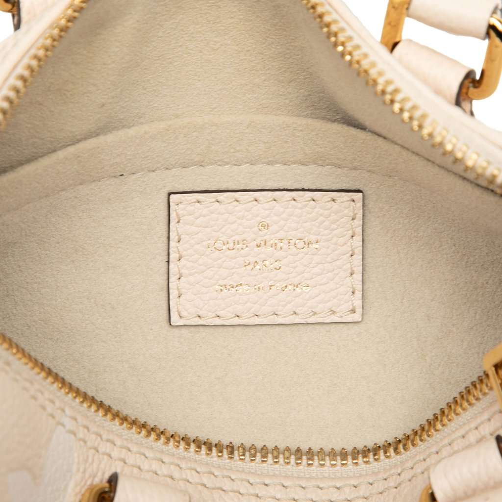 Louis Vuitton Monogram Empreinte Giant By The Pool Papillon BB Beige Leather Very good - Box View