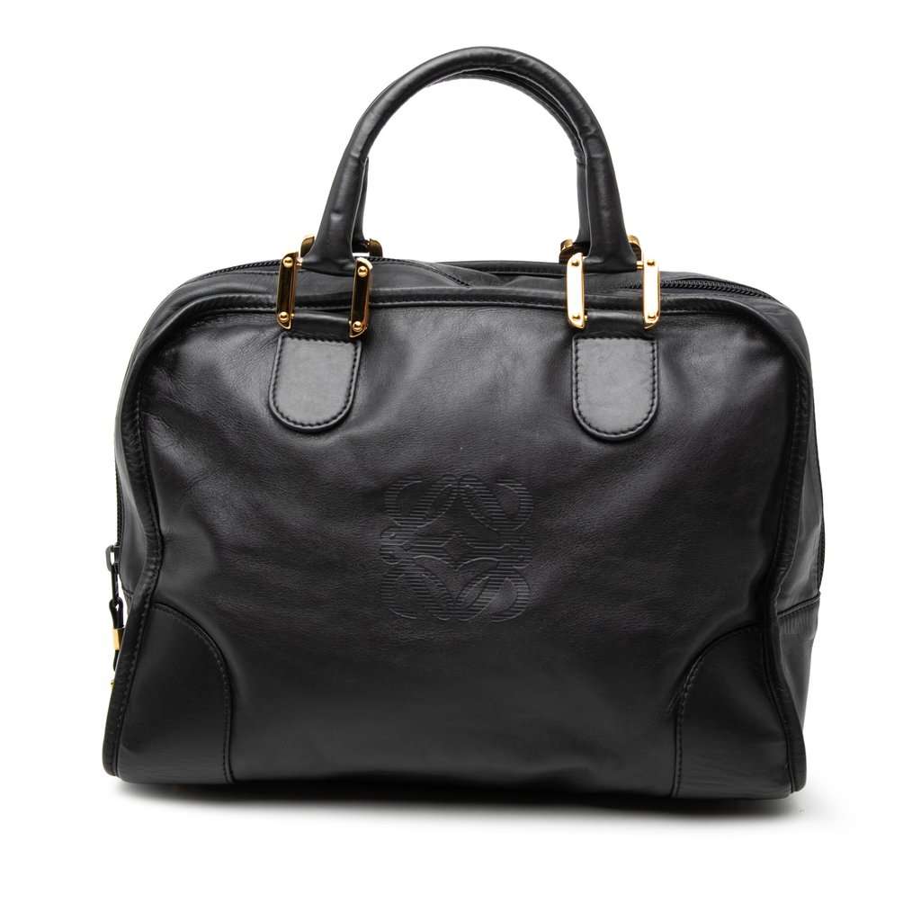 LOEWE Leather Amazona 32 Black Leather Very good - Front View