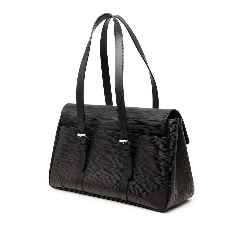 Louis Vuitton Epi Segur MM Black Leather Very good condition - Back View