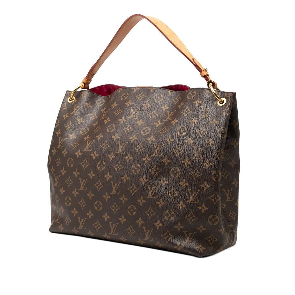 Louis Vuitton Monogram Graceful MM Brown Very good condition - Back View