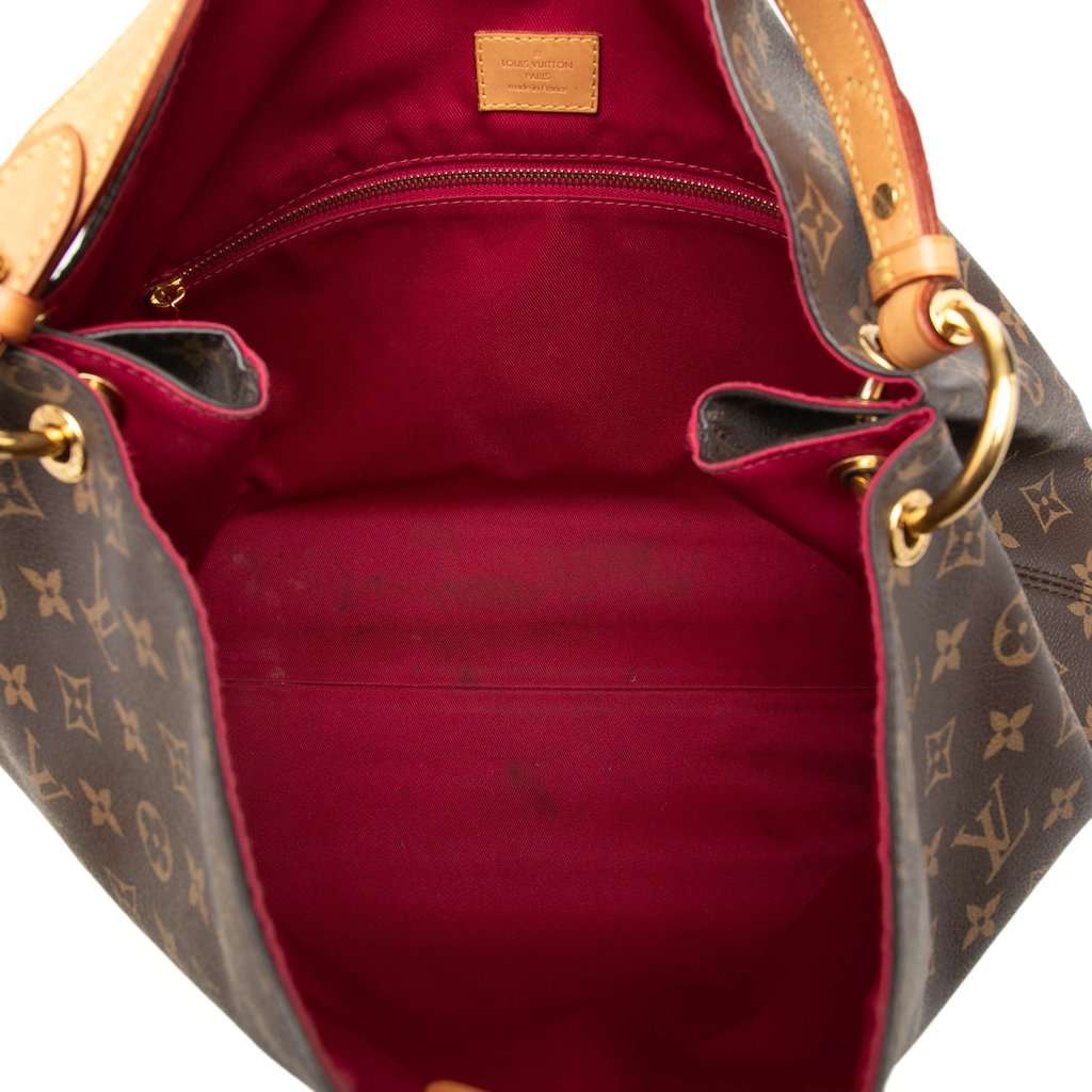 Louis Vuitton Monogram Graceful MM Brown Very good condition - Model View