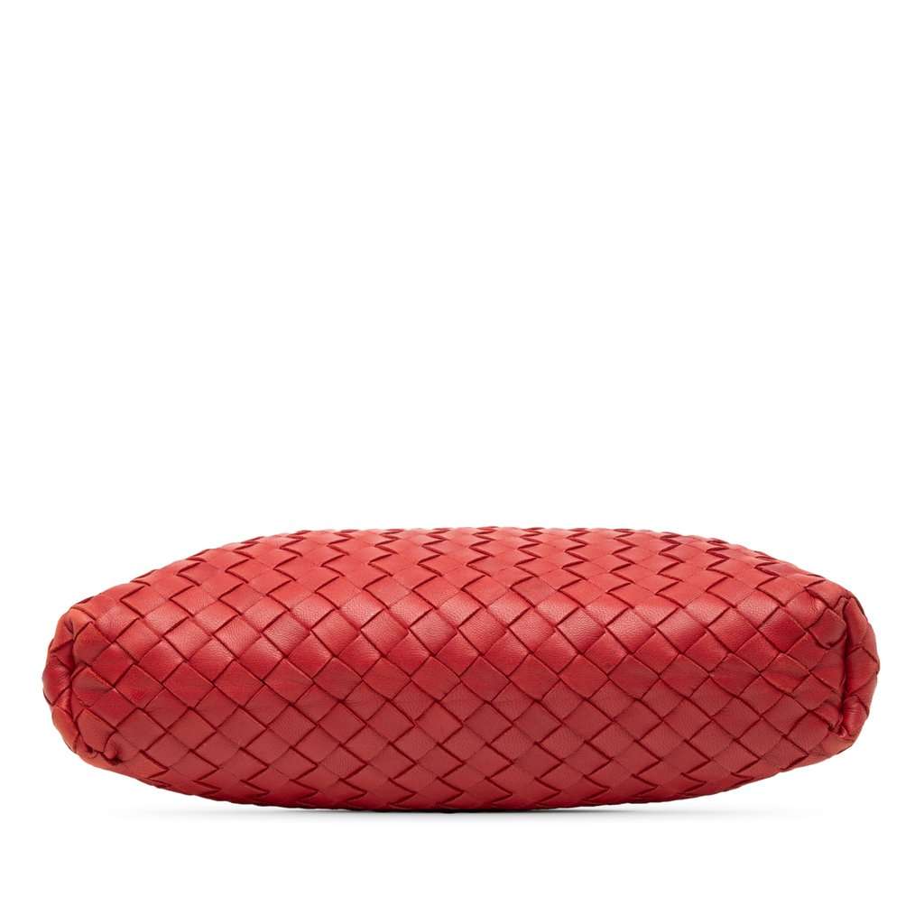 Bottega Veneta Nappa Intrecciato Crossbody Red Leather Very good - Inside View