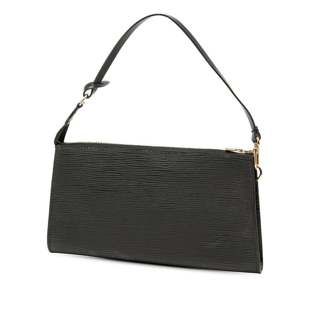 Louis Vuitton Epi Pochette Accessoires Black Leather Very good - Back View