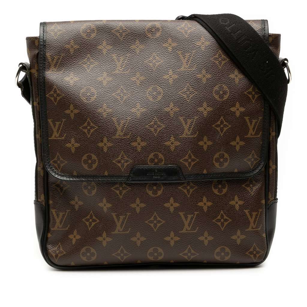 Louis Vuitton Monogram Macassar Bass MM Brown Very good condition - Front View