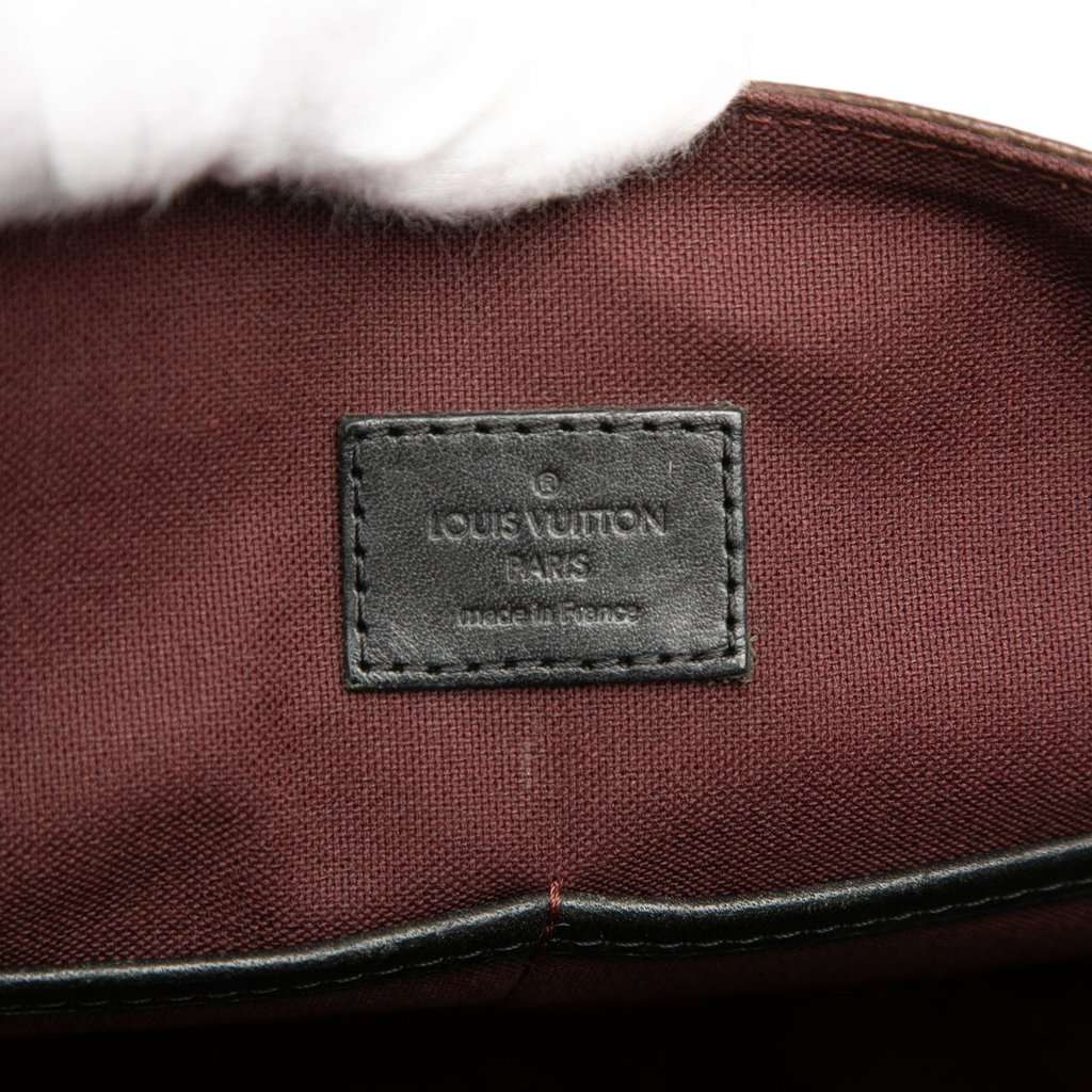 Louis Vuitton Monogram Macassar Bass MM Brown Very good condition - Box View