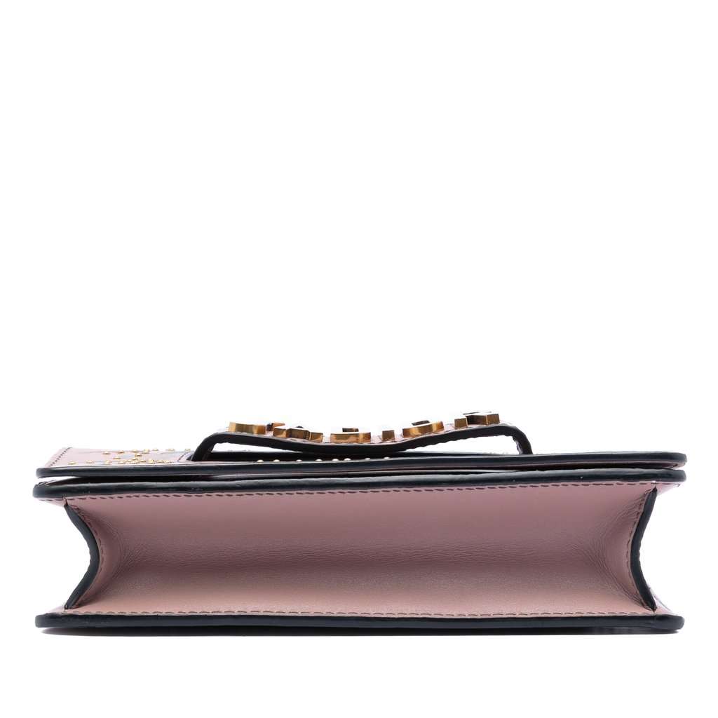 Dior Jardin Japonais Medium Calfskin JAdior Chain Flap Pink Leather Very good - Inside View