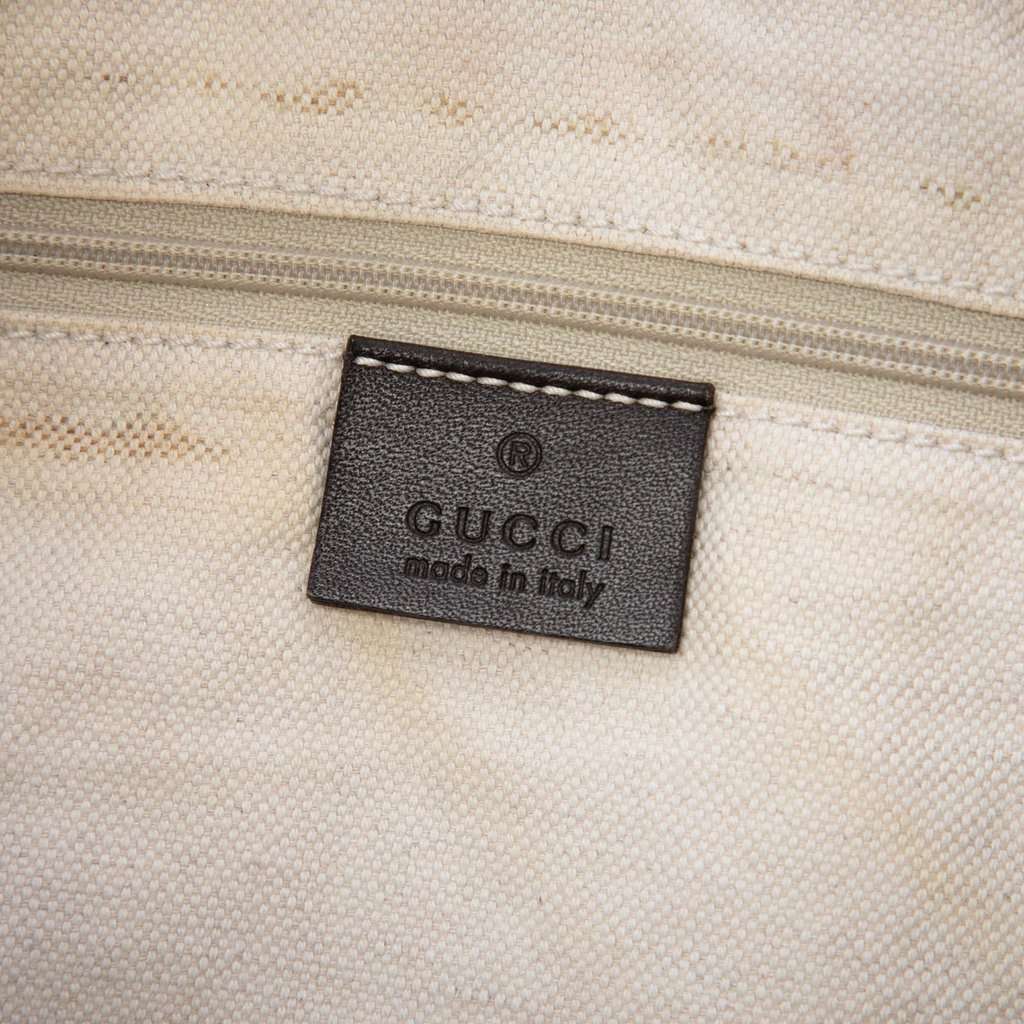 Gucci GG Canvas Sukey Shoulder Bag Beige Very good - Box View
