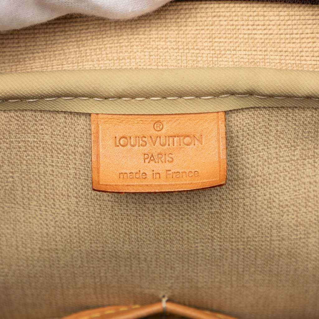 Louis Vuitton Monogram Deauville Brown Very good condition - Box View