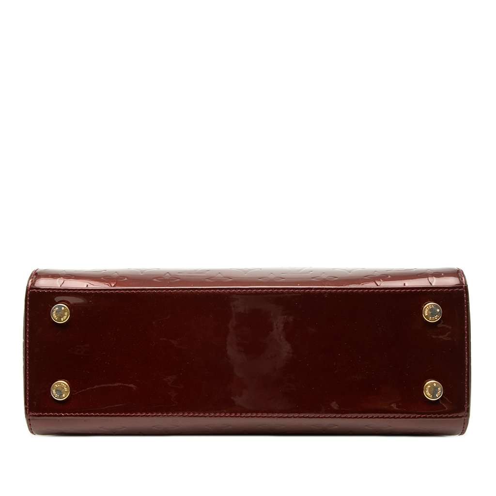 Louis Vuitton Monogram Vernis Brea MM Red Leather Very good condition - Inside View