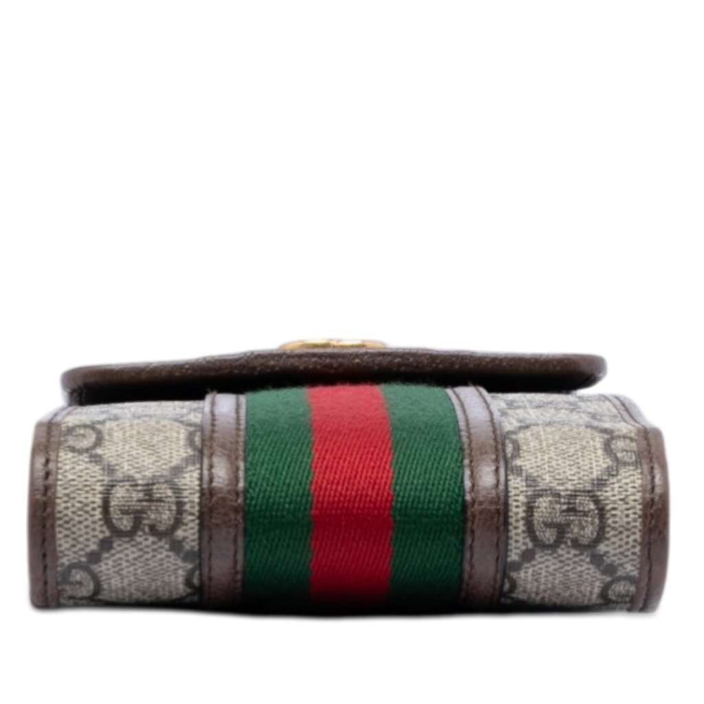 Gucci Mini GG Supreme Web Ophidia Crossbody Beige Very good condition - Inside View