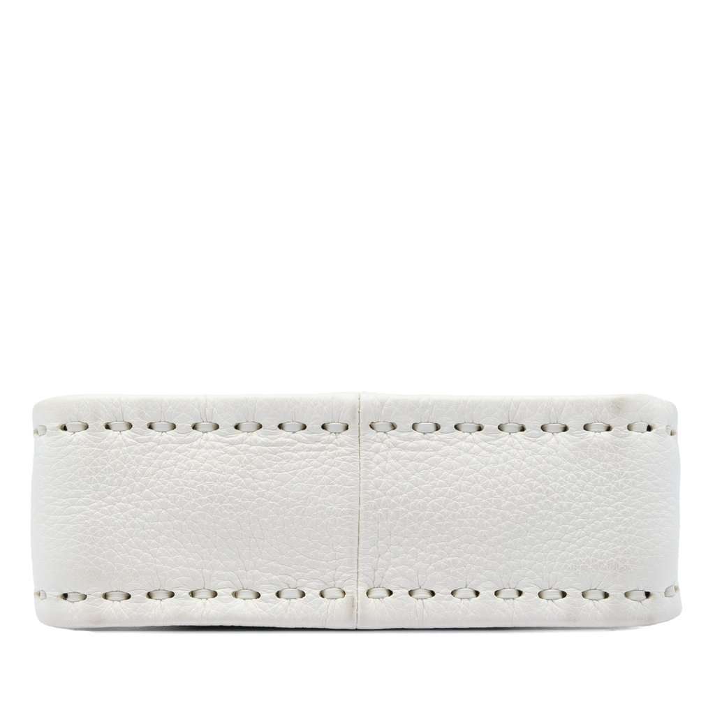 Fendi Mini Cuoio Romano Selleria Fendessence Handbag White Leather Very good condition - Inside View