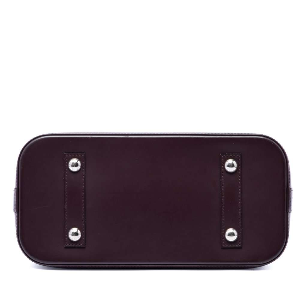 Louis Vuitton Epi Alma PM Purple Leather Very good - Inside View