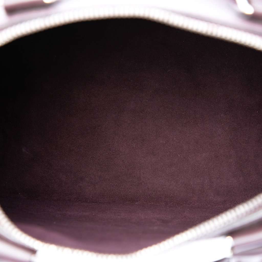 Louis Vuitton Epi Alma PM Purple Leather Very good - Model View