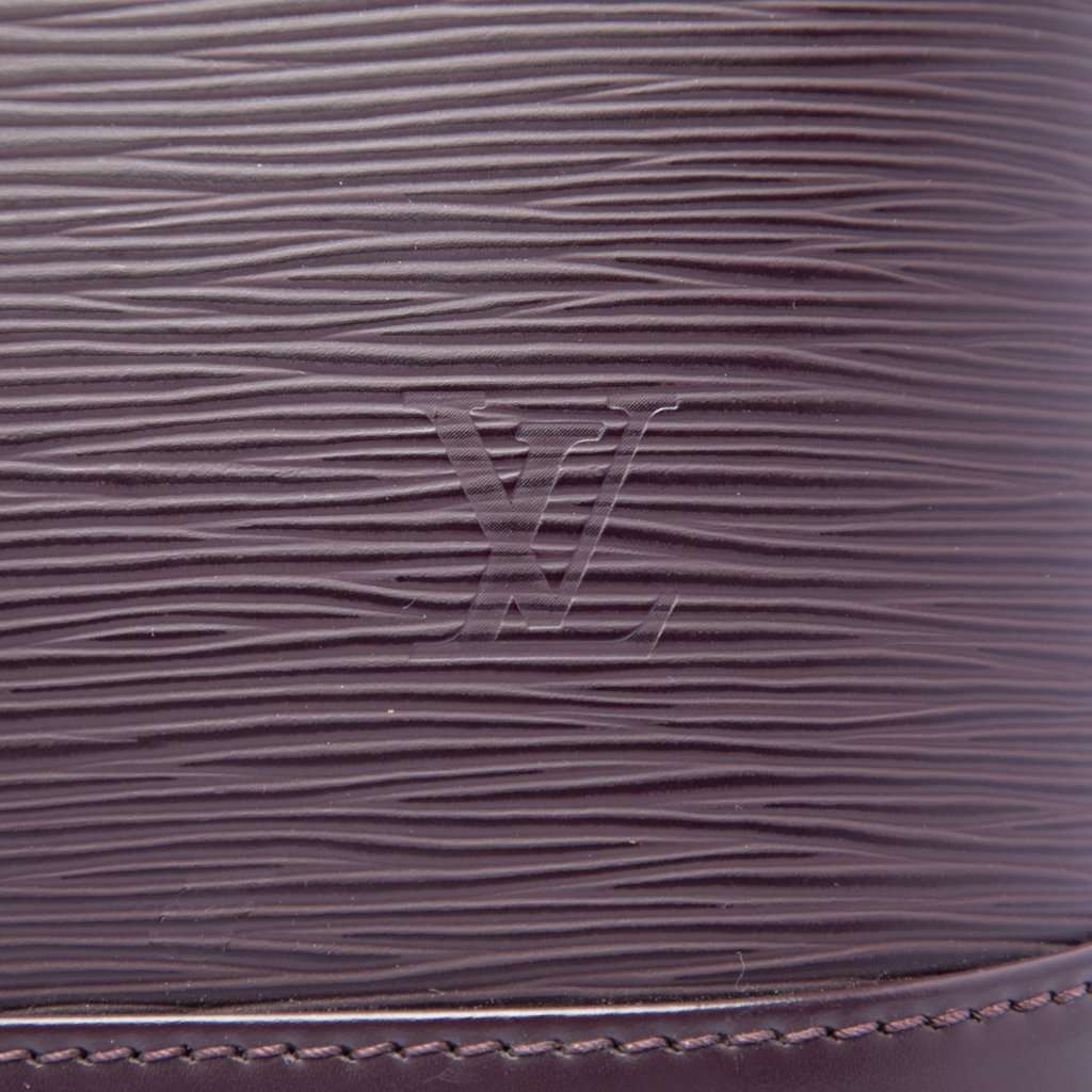 Louis Vuitton Epi Alma PM Purple Leather Very good - Box View