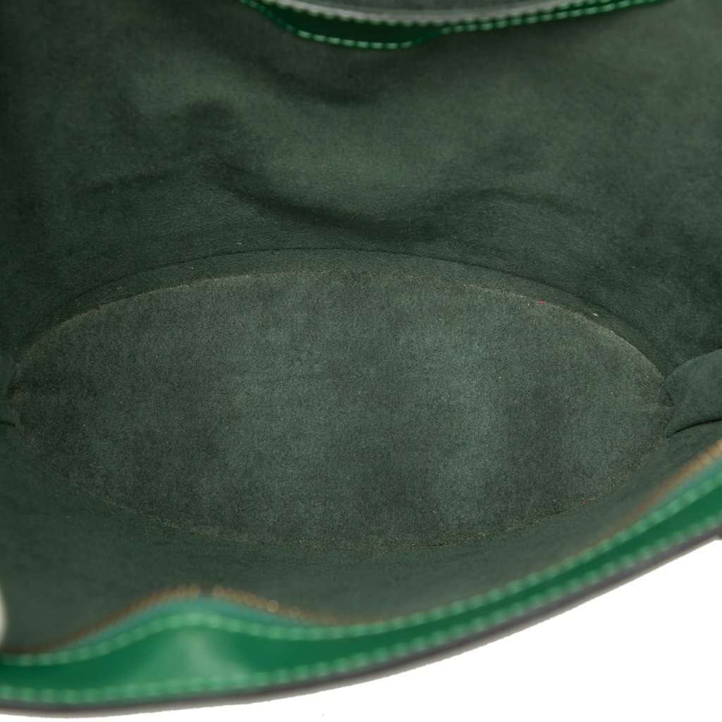 Louis Vuitton Epi Saint Jacques PM Long Strap Green Leather Very good condition - Model View