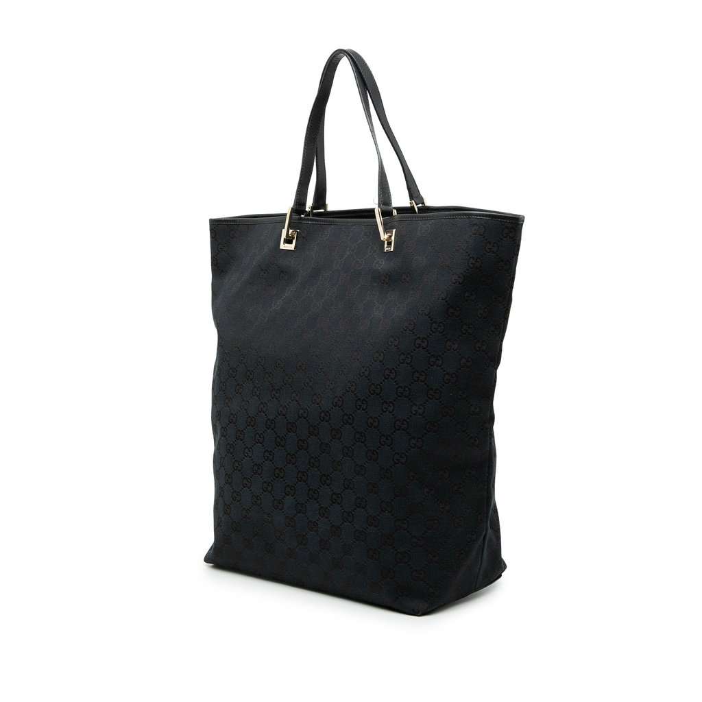 Gucci GG Canvas Tote Blue Very good condition - Back View