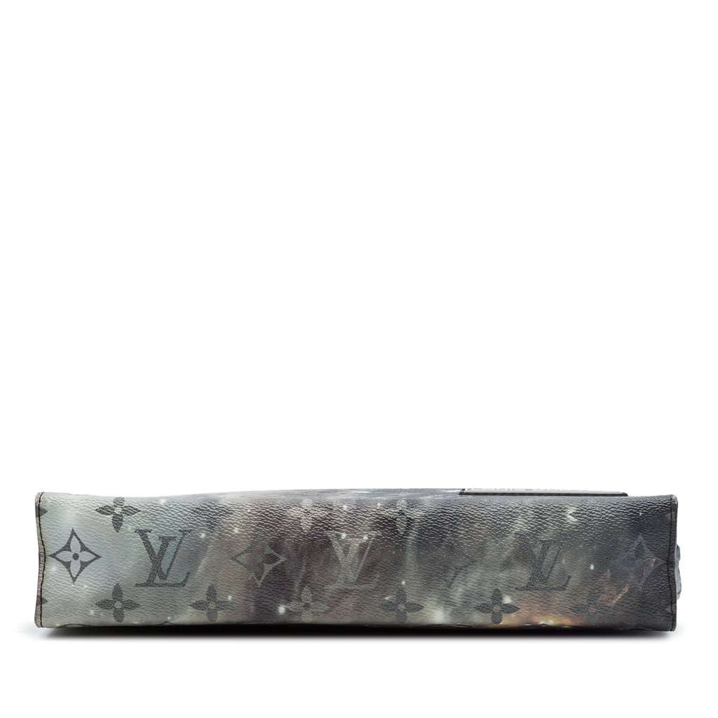 Louis Vuitton Monogram Galaxy Pochette Voyage MM Black Very good - Inside View