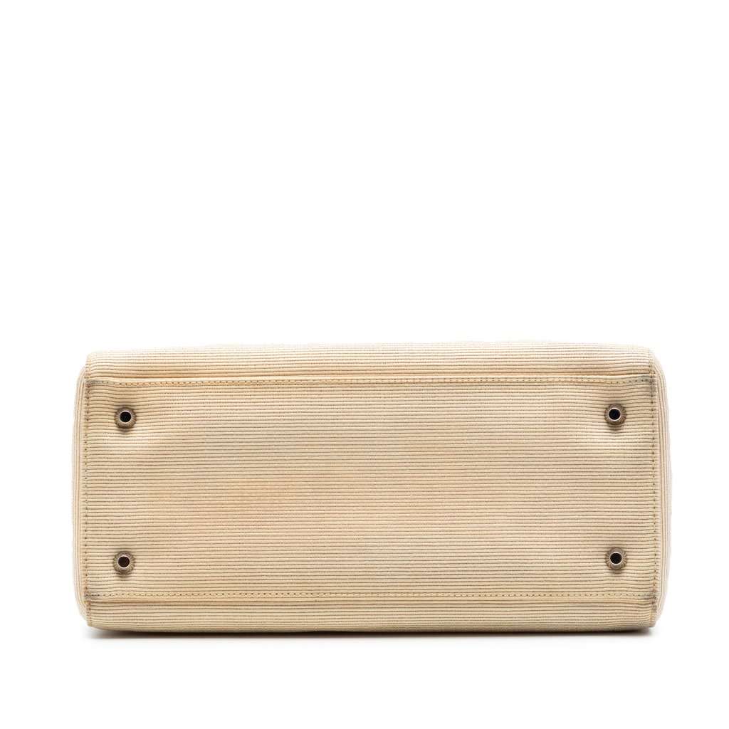 Dior Medium Canvas Lady Dior Brown Very good condition - Inside View