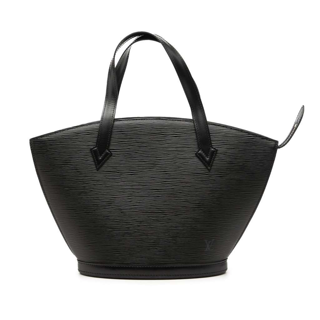 Louis Vuitton Epi Saint Jacques PM Short Strap Black Leather Very good condition - Front View