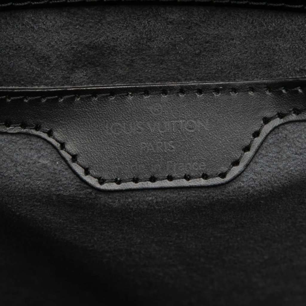 Louis Vuitton Epi Saint Jacques PM Short Strap Black Leather Very good condition - Box View