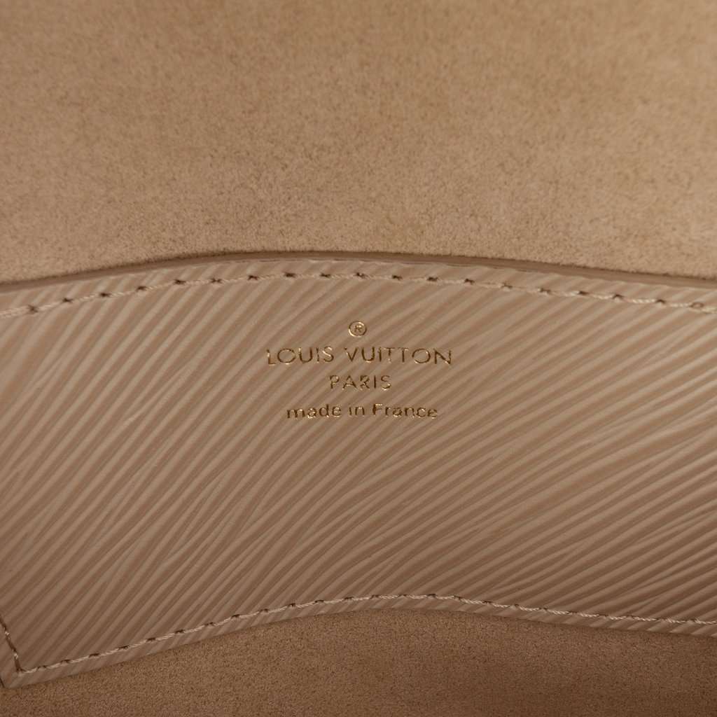 Louis Vuitton Epi Studded Sol Twist MM Brown Leather Very good condition - Box View