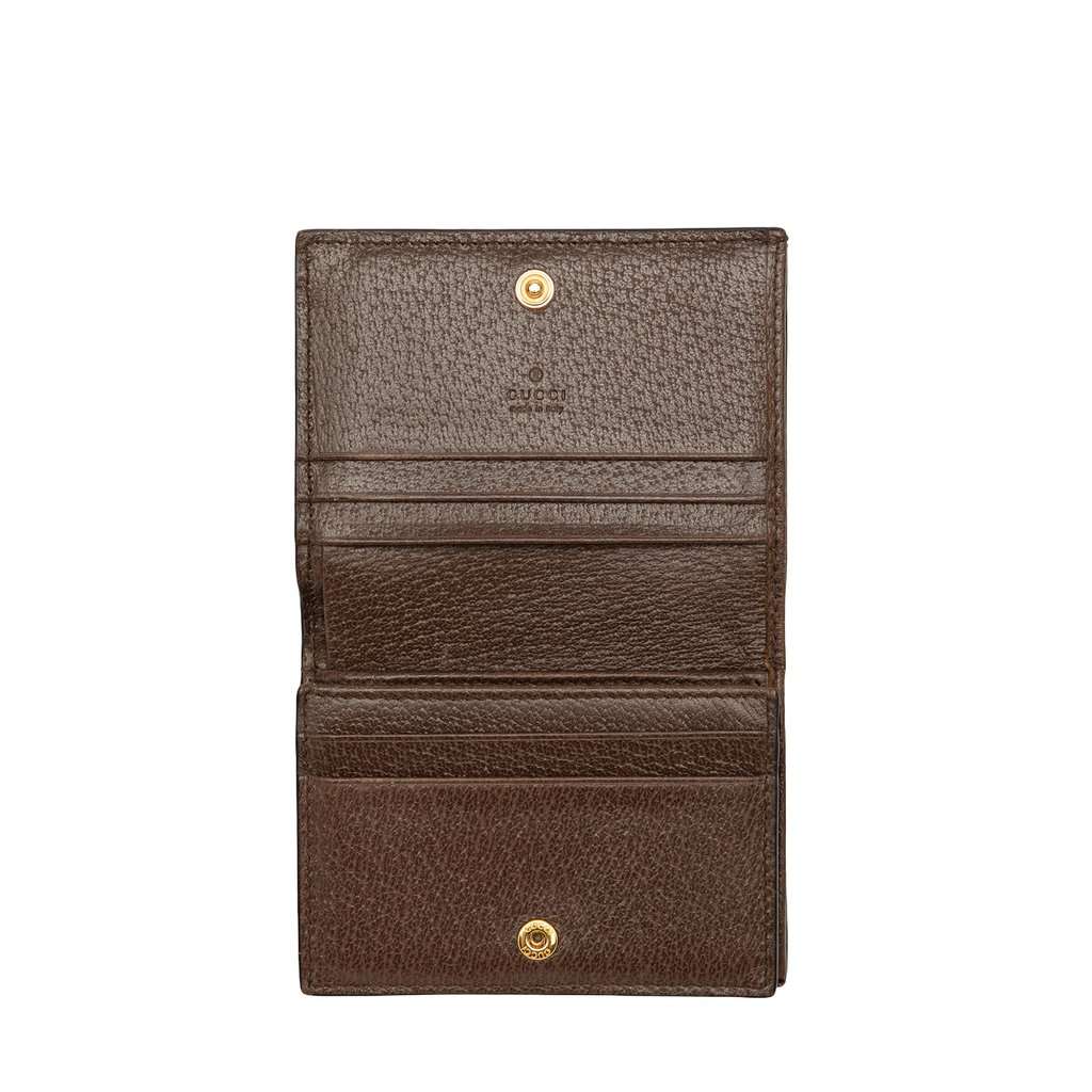 Gucci GG Supreme Web Ophidia Small Wallet Beige Very good - Box View