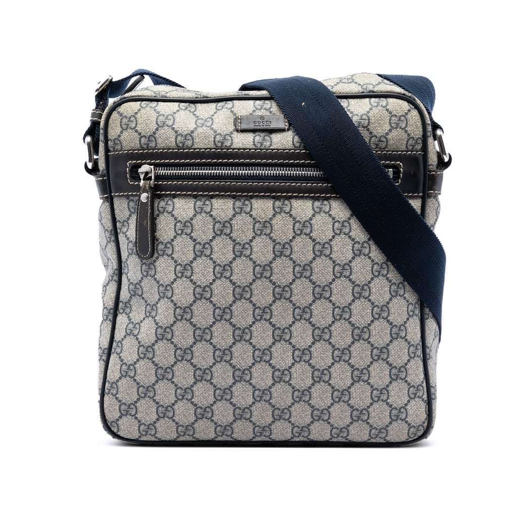 Gucci GG Supreme Crossbody Beige Very good - Front View