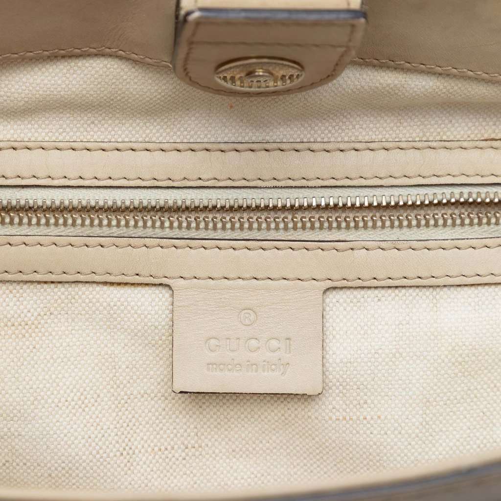 Gucci GG Canvas Web Mayfair Tote Beige Very good condition - Box View