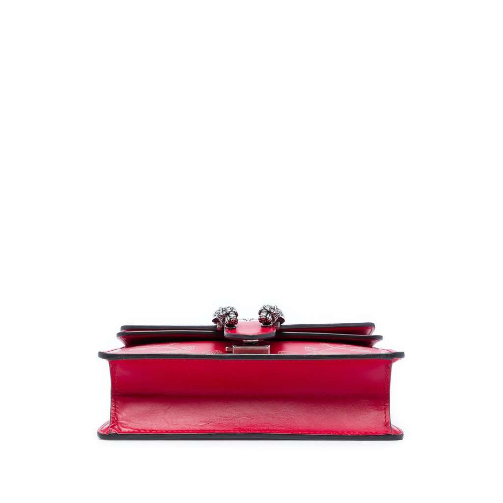 Gucci Limited Edition Chinese New Year Small Leather Dionysus Crossbody Red Leather Very good - Inside View