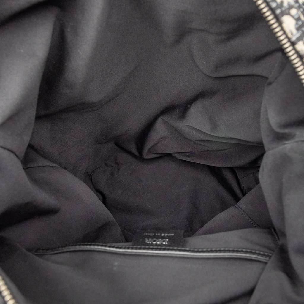 Dior Oblique Canvas Safari Backpack Blue Very good - Model View