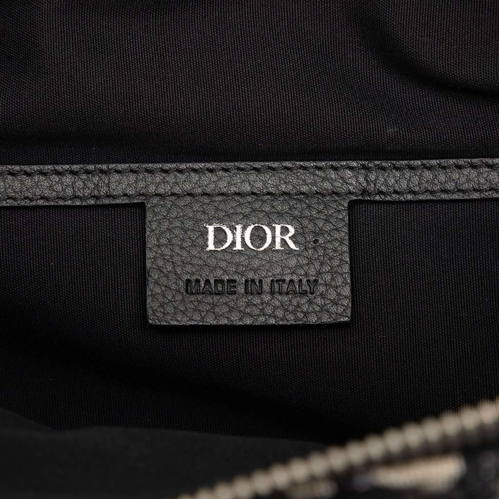 Dior Oblique Canvas Safari Backpack Blue Very good - Box View