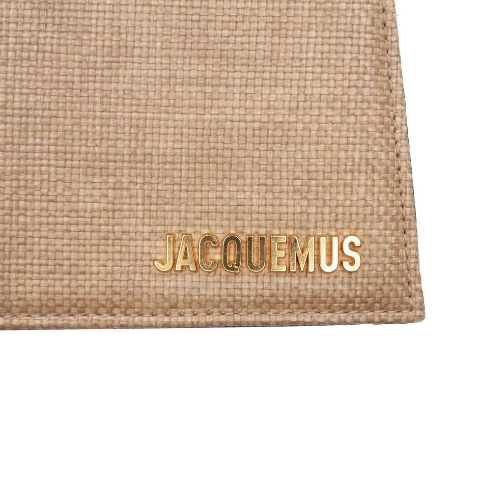 Jacquemus Raffia Le Bambino Long Shoulder Bag Beige Very good - Box View