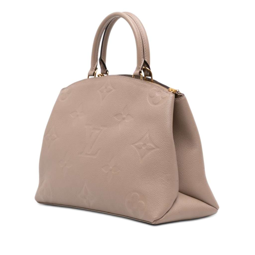 Louis Vuitton Monogram Empreinte Giant Grand Palais Beige Leather Very good - Back View