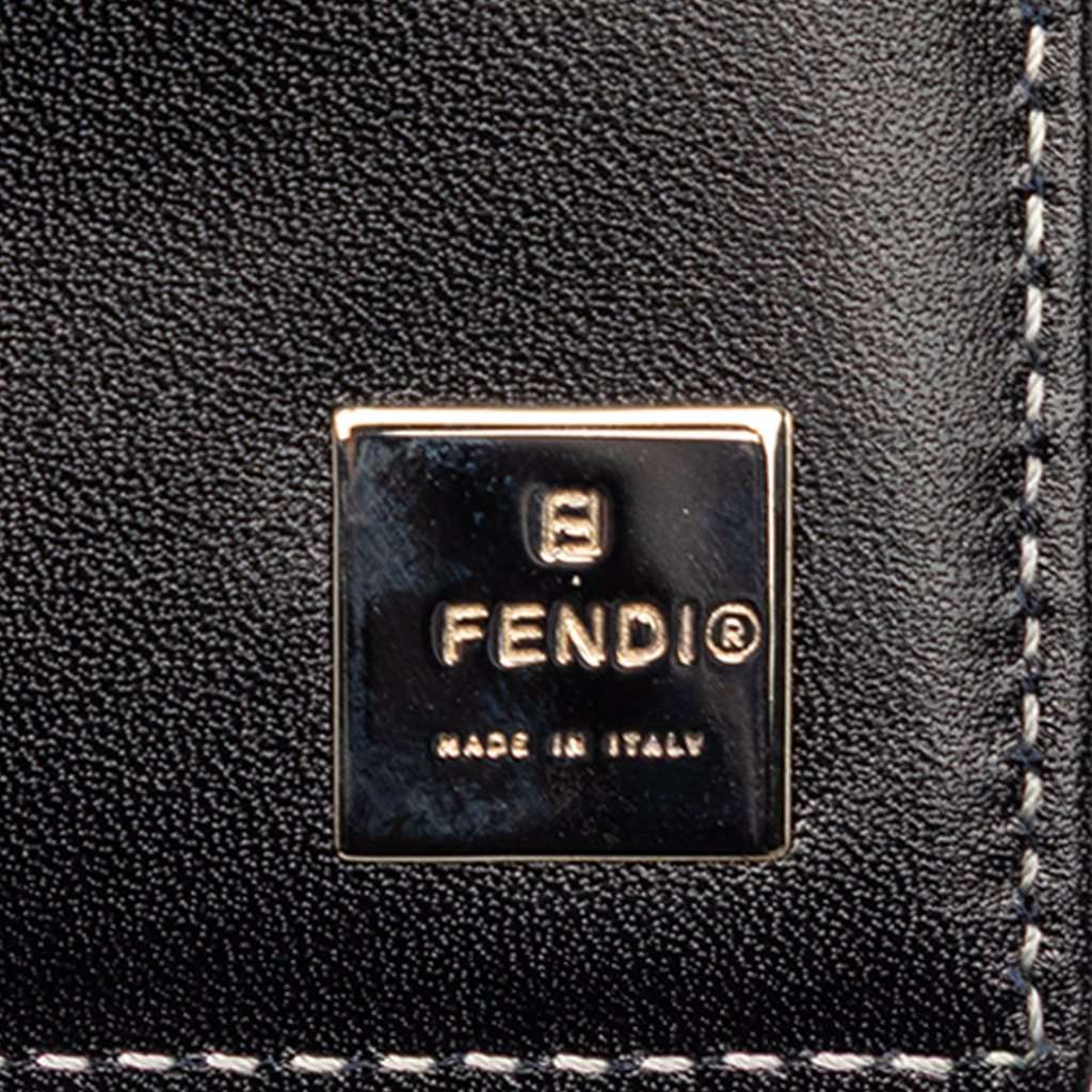 Fendi Zucchino Canvas Trifold Wallet MultiColor Very good - Box View