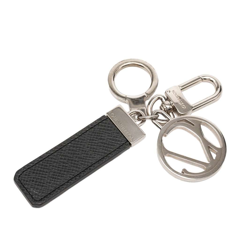 Louis Vuitton Taiga Neo LV Club Bag Charm and Key Holder Black Leather Very good condition - Back View