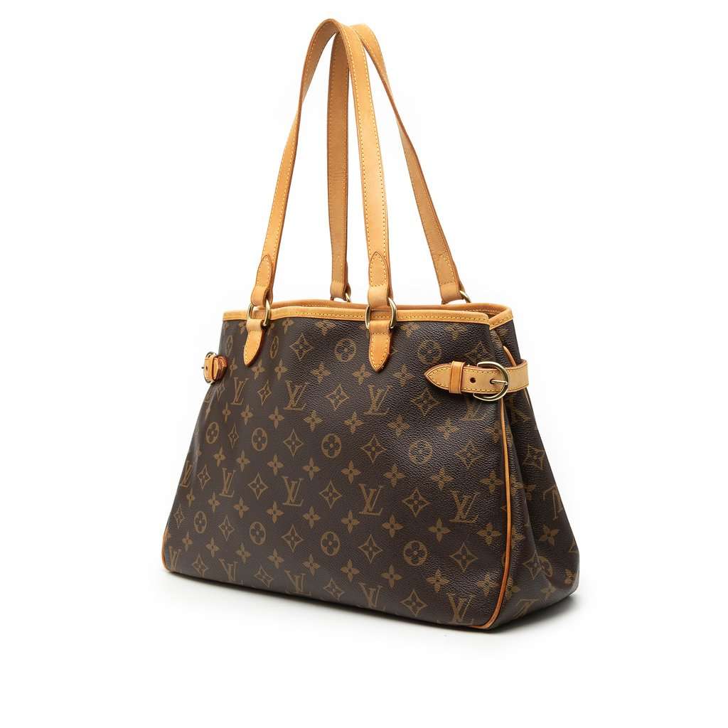 Louis Vuitton Monogram Batignolles Horizontal Brown Very good condition - Back View