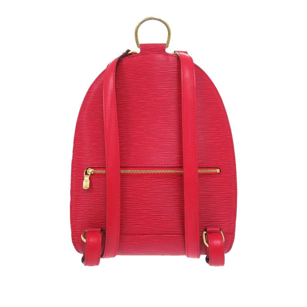 Louis Vuitton Epi Mabillon Red Leather Very good - Back View