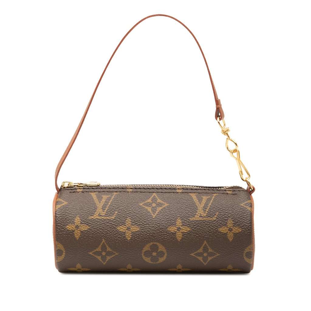 Louis Vuitton Monogram Papillon Pochette Brown Very good condition - Front View